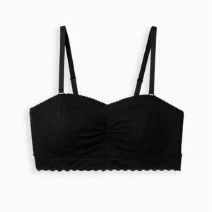 Torrid Unlined 4-Way Stretch Lace Bandeau